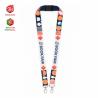 Lanyard com dois mosquetões e fecho