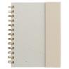 Caderno espiral Halden com bloco de notas adesivas em papel certificado FSC – B6