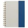 Caderno espiral Halden com bloco de notas adesivas em papel certificado FSC – B6