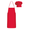 Conjunto de chef de criança Kariban®