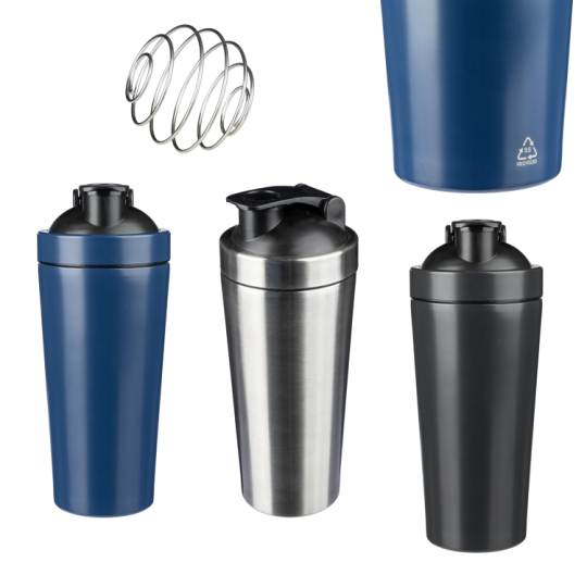 Garrafa de aço inoxidável reciclado de parede simples (750 ml) Orla