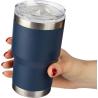 Copo de viagem de parede dupla em aço inoxidável reciclado (350 ml) Ayen