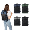 Mochila enrolável em poliéster rPET (600D) Yani