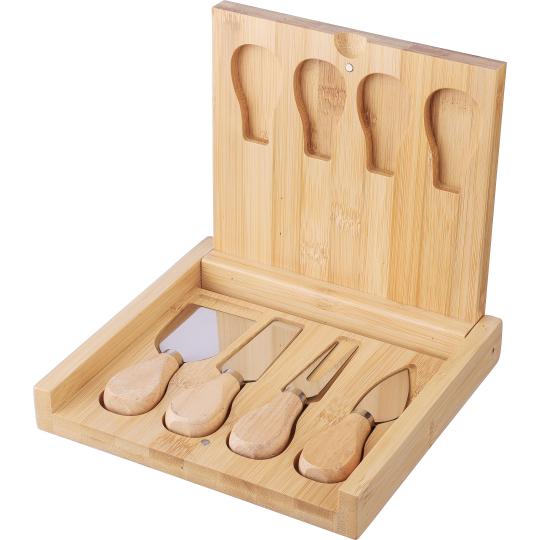 Tábua de queijo em bambu Zea