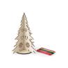 Árvore de Natal desmontável para colorir em madeira Pinery
