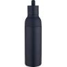 Garrafa de água de aço inoxidável de parede dupla reciclada RCS de 650 ml com conjunto de tampa de 3 peças Illuminate