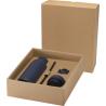 Garrafa de água de aço inoxidável de parede dupla reciclada RCS de 650 ml com conjunto de tampa de 3 peças Illuminate