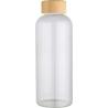 Garrafa de vidro borossilicato de parede única de 650 ml com tampa de bambu Mirage