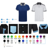 Polo Personalizado 50% Algodão - 50% Polyester (Produção Nacional)