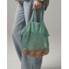 Mini Bolsa De Malla Grocery De Algodón