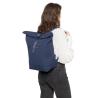 Thaddeus recycled polycotton fabric backpack (330 g/m²)