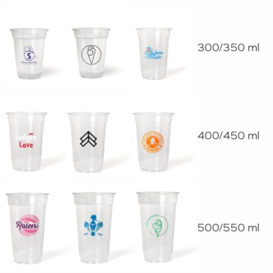 Gobelets en plastique PET...
