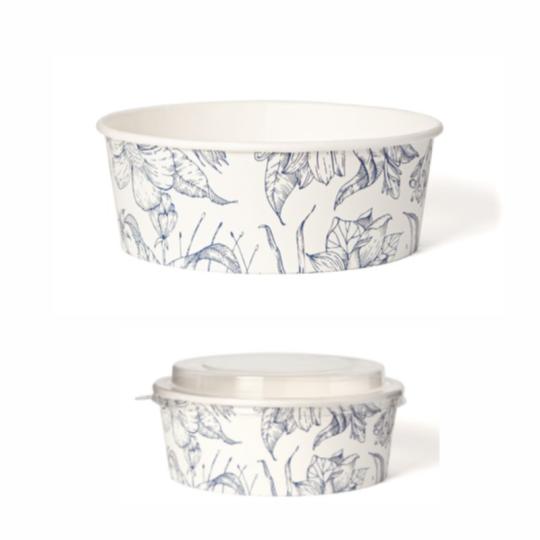 Paper salad bowl (Production)
