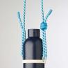 Two-tone bottle holder with logo label (Production)