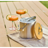 Fenwick double-walled stainless steel ice bucket
