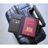 Porta-passaportes em PU reciclado Mavi