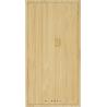 Powerbank solar em bambu Elz