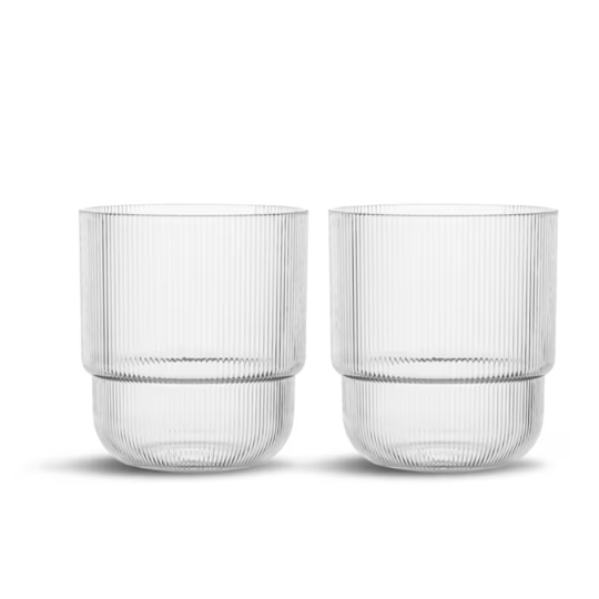 Set of 2 Billi water glasses