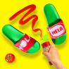 Chinelos personalizados com estampa (Produção)
