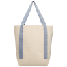 Saco em lona de algodão reciclado 280gsm com bolso frontal – 12,25L Niva