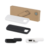 Powerbank de plástico reciclado de 5.000 mAh, 12 W, resistente à água, com mosquetão Alkes