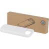Powerbank de plástico reciclado de 5.000 mAh, 12 W, resistente à água, com mosquetão Alkes