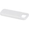 Powerbank de plástico reciclado de 5.000 mAh, 12 W, resistente à água, com mosquetão Alkes