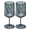 Conjunto de 2 copos de coquetel Superglas Club Nº4