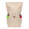 Mochila "roll top" em algodão reciclado e poliéster reciclado (380 g/m²) Saint