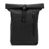 Mochila "roll top" em algodão reciclado e poliéster reciclado (380 g/m²) Saint