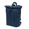 Mochila "roll top" em algodão reciclado e poliéster reciclado (380 g/m²) Saint