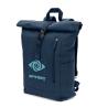 Mochila "roll top" em algodão reciclado e poliéster reciclado (380 g/m²) Saint