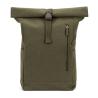 Mochila "roll top" em algodão reciclado e poliéster reciclado (380 g/m²) Saint