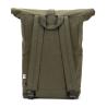 Mochila "roll top" em algodão reciclado e poliéster reciclado (380 g/m²) Saint