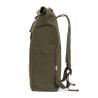 Mochila "roll top" em algodão reciclado e poliéster reciclado (380 g/m²) Saint