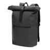 Mochila "roll top" em PU com bolso para computador portátil 16" Portland