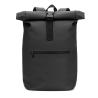Mochila "roll top" em PU com bolso para computador portátil 16" Portland