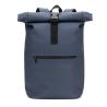 Mochila "roll top" em PU com bolso para computador portátil 16" Portland