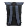 Mochila "roll top" em PU com bolso para computador portátil 16" Portland