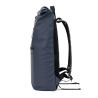 Mochila "roll top" em PU com bolso para computador portátil 16" Portland