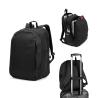 Mochila de viagem com um compartimento de abertura total em poliéster reciclado 300D de alta densidade 16" Udine