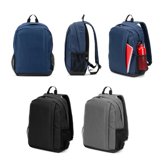Mochila para computador portátil em poliéster reciclado 600D de alta densidade 15" Liverpool