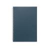 Bloco de notas A5 com capa flexível, feito de papel 100% reciclado Schiller