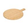 Tábua de servir em bambu com formato redondo Cheesano