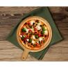 Tábua de servir em bambu com formato redondo Cheesano