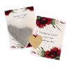 Tarjeta con sobre de té (Producción)