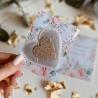 Tarjeta con sobre de té (Producción)