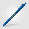 Stylo rétractable en plastique recyclé avec toucher doux Bloom