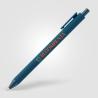 Stylo rétractable en plastique recyclé avec toucher doux Bloom
