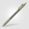 Retractable pen in recycled plastic with soft touch Bloom